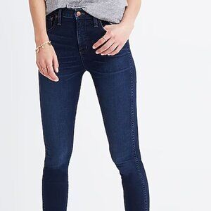 EC Madewell 10" High-Rise Skinny Jeans - Size 26 - Dark Wash